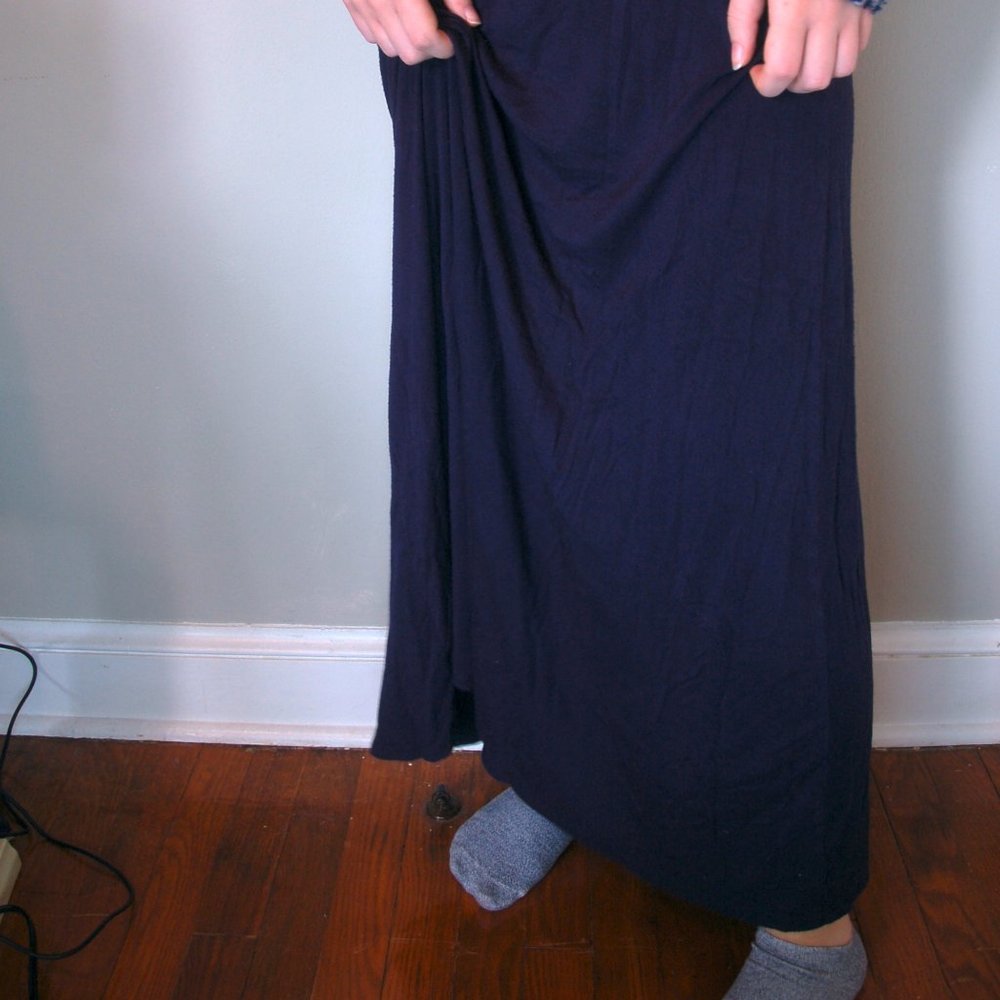 Long Knit Skirt